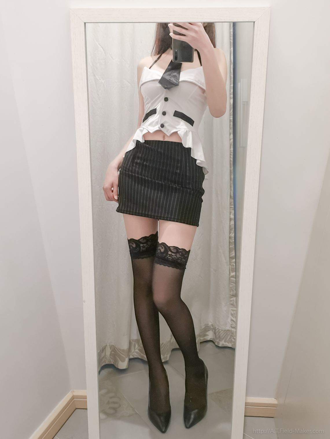 [Atfmaker] 包臀裙女教师 [30P] - 写真摄影作品集封面，共30张照片
