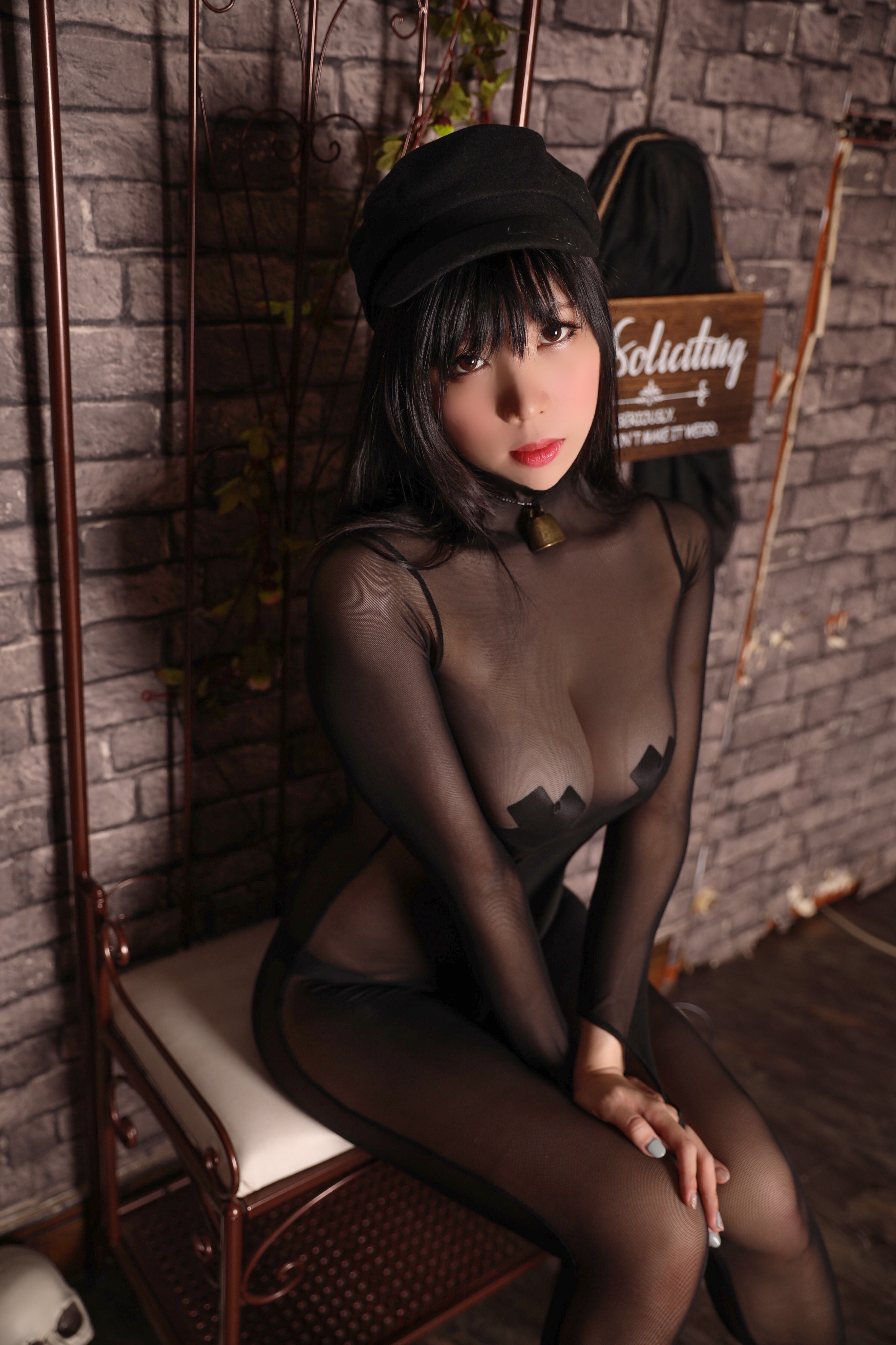 鹿野希 - Vol.03 黑丝套装 - 写真摄影作品集封面，共148张照片
