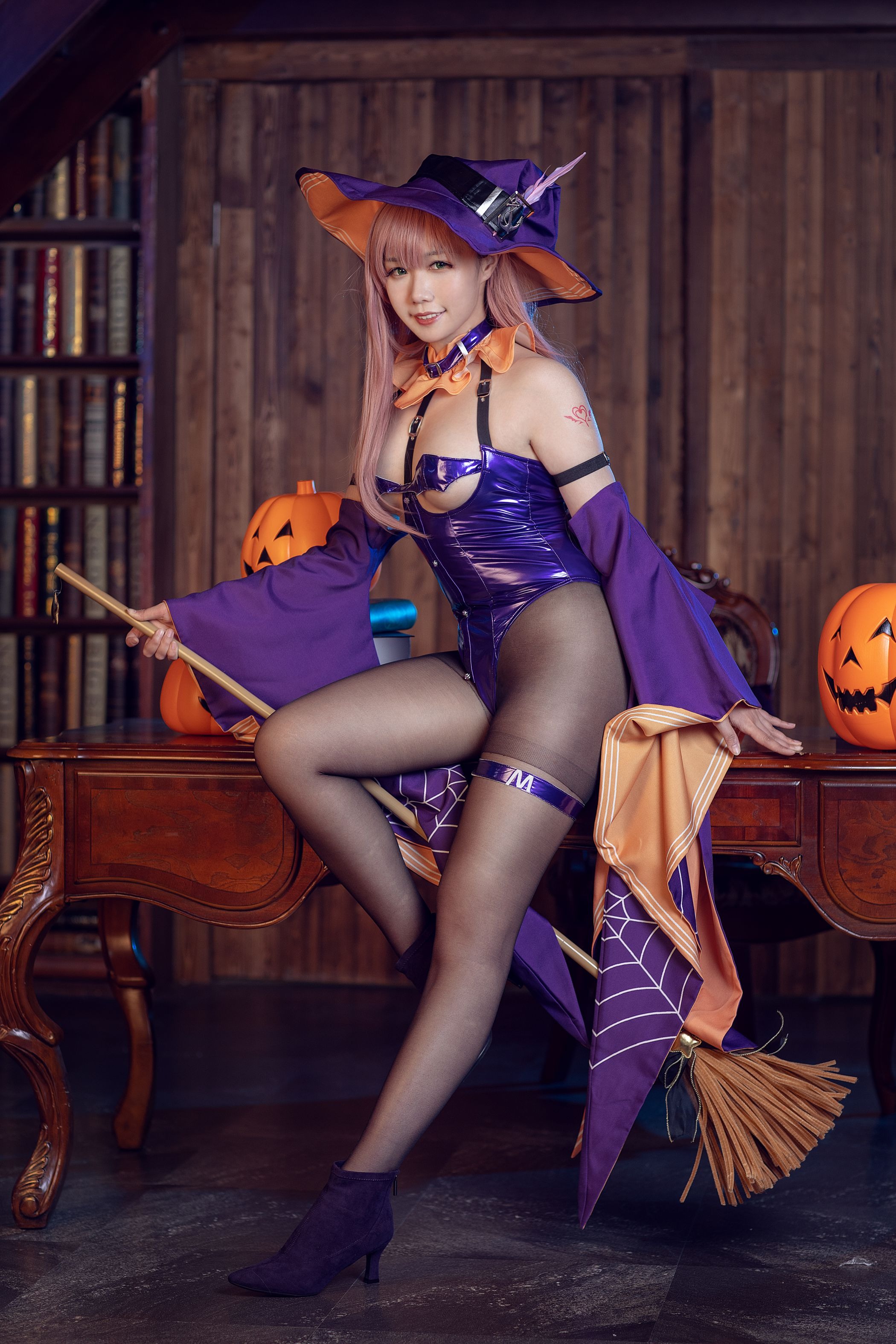 Makachan 麻花麻花酱   Memphis Halloween (Azur Lane) [40P] - 写真摄影作品集封面，共40张照片
