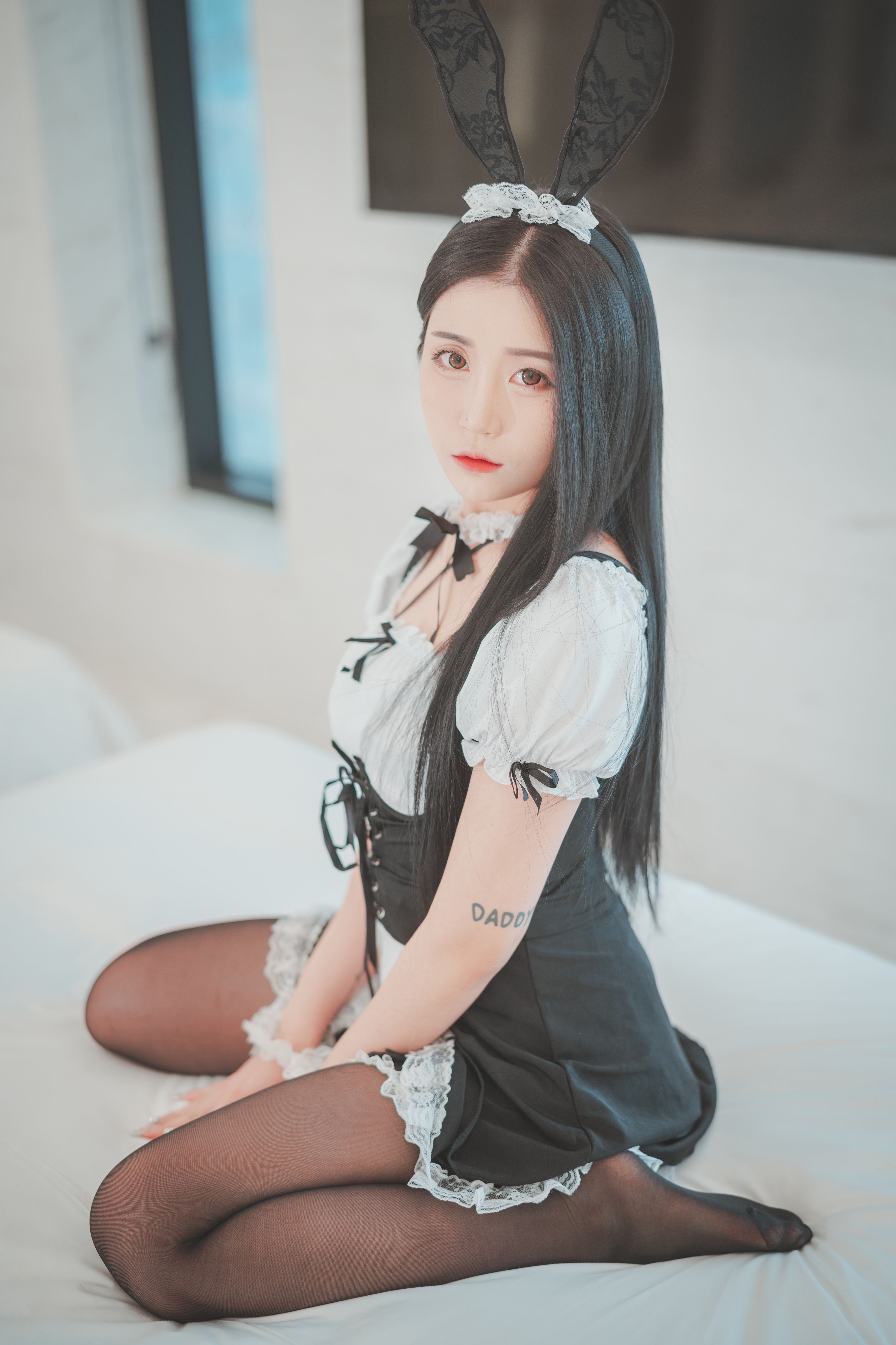 [DJAWA] Bomi - Bomistry #2 写真套图 黑丝兔兔女仆&小恶魔 - 写真摄影作品第43张照片，1c1fa1f1ab3134e701c74