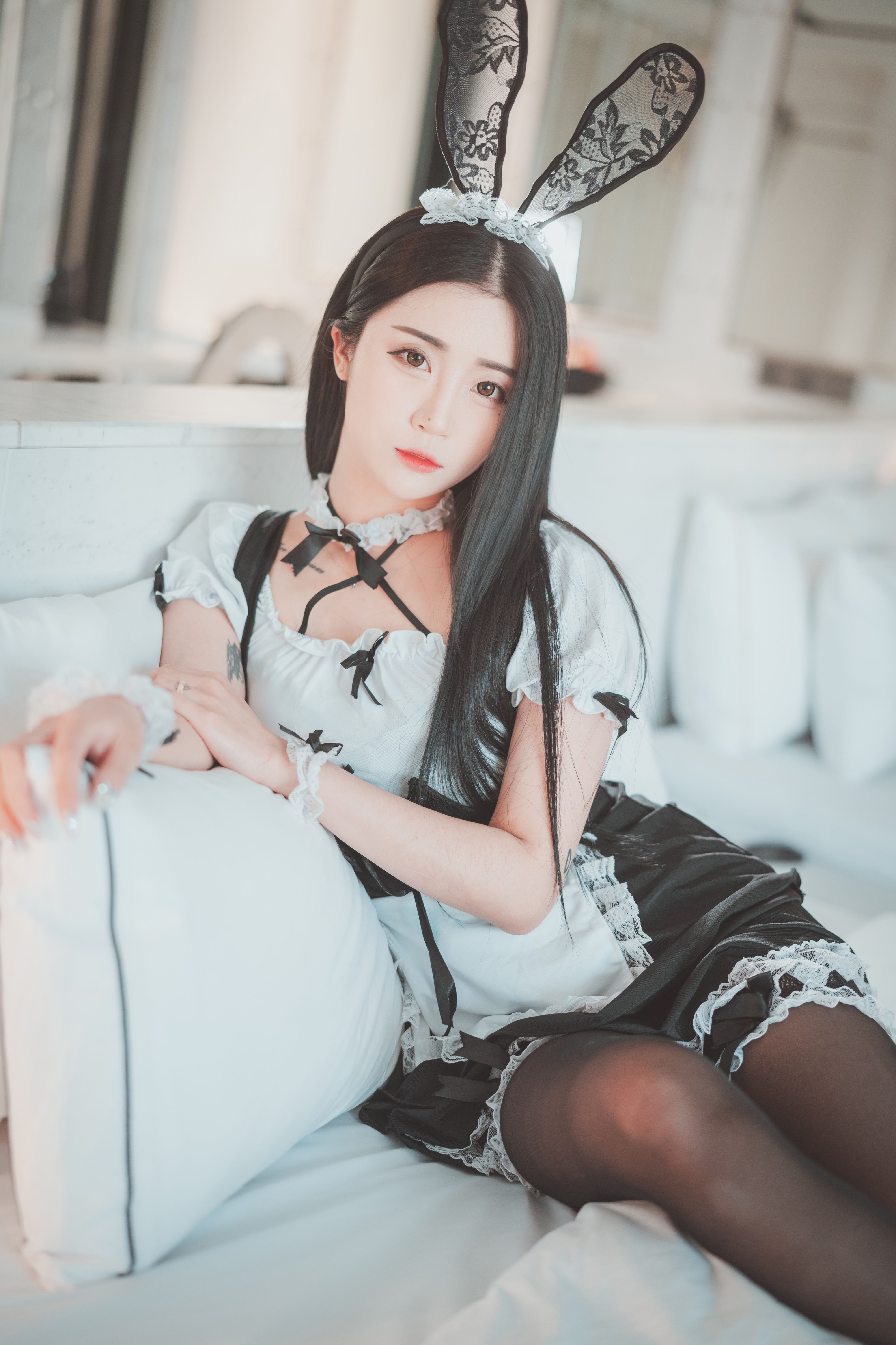 [DJAWA] Bomi - Bomistry #2 写真套图 黑丝兔兔女仆&小恶魔 - 写真摄影作品第18张照片，ba894c9669fd799b171c2