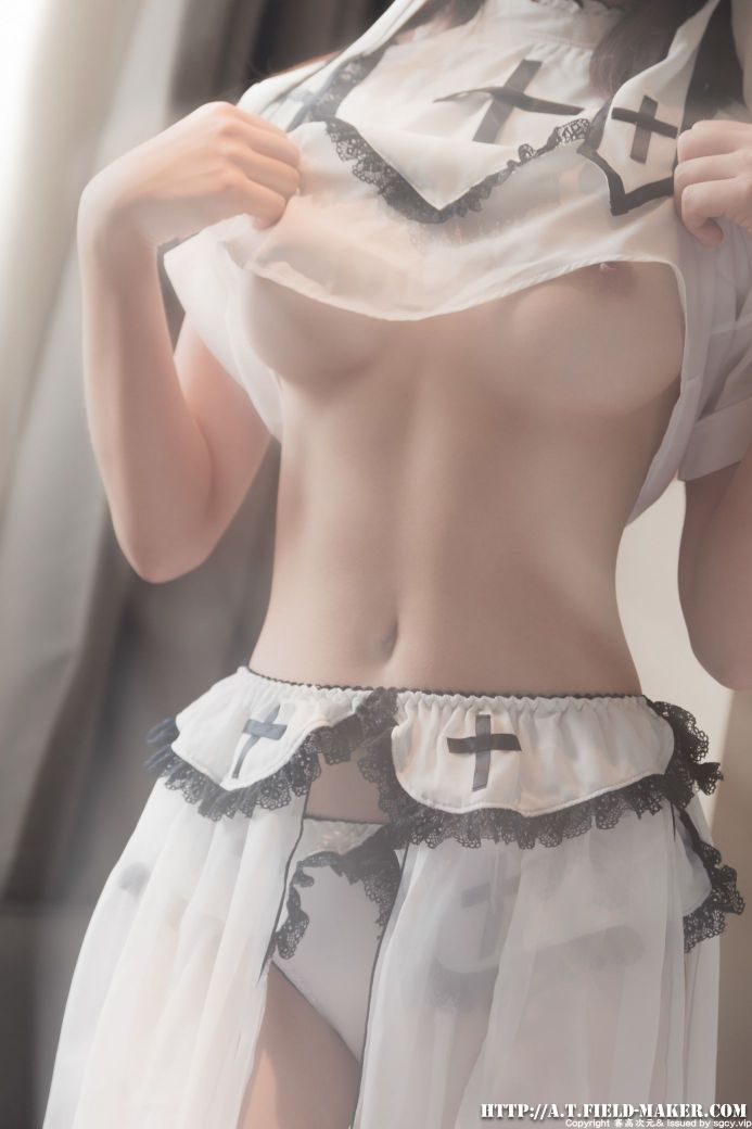 [Atfmaker] Tsubaki   White Nun ホワイトシスター(白修女) [63P] - 写真摄影作品第55张照片，34ceae74bfaf1eaf25a2c