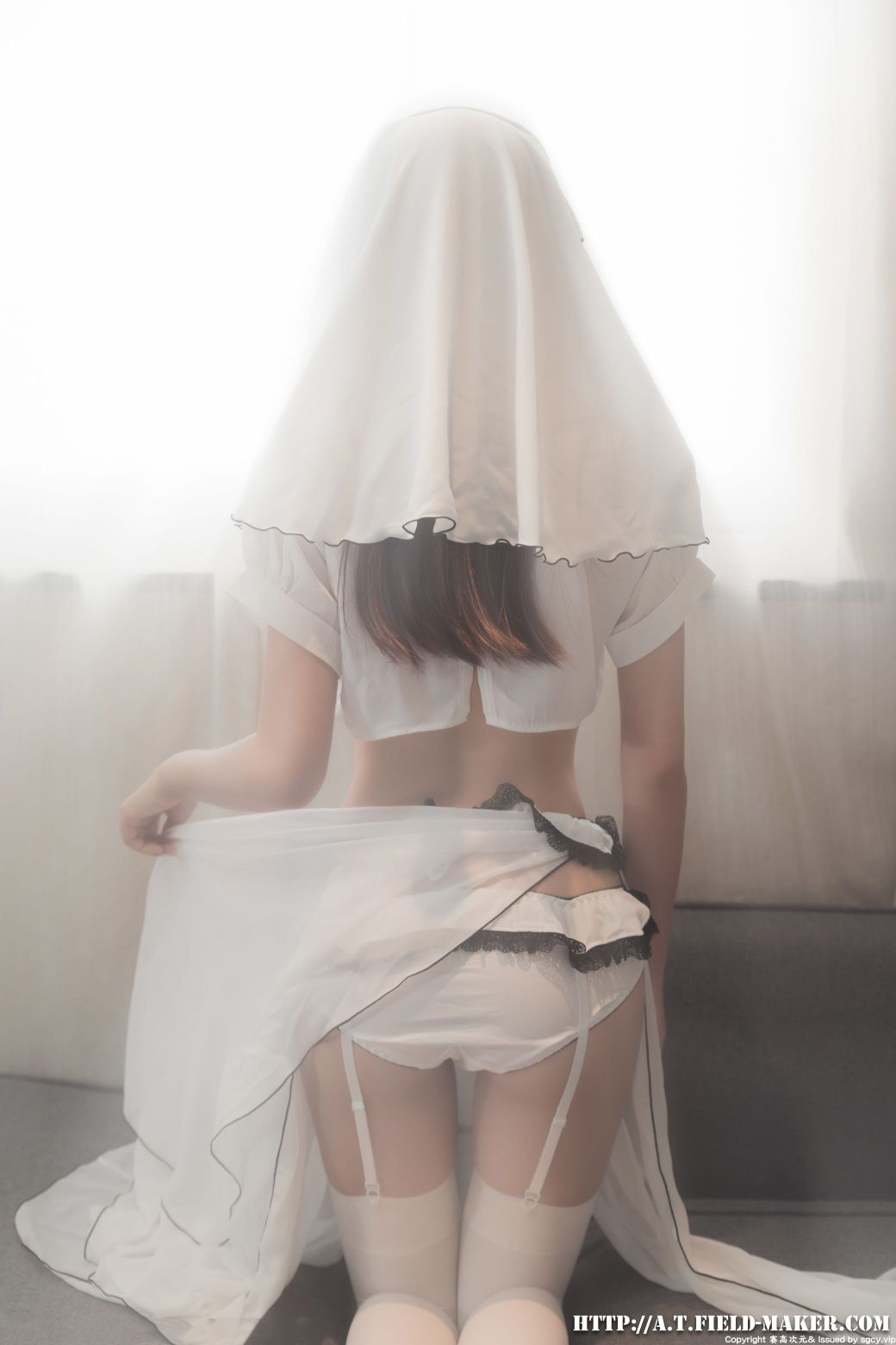 [Atfmaker] Tsubaki   White Nun ホワイトシスター(白修女) [63P] - 写真摄影作品第29张照片，96a10388d418e8e70d816