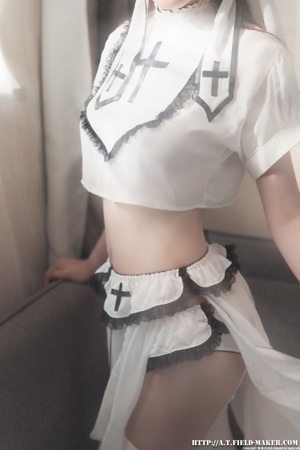 [Atfmaker] Tsubaki   White Nun ホワイトシスター(白修女) [63P] - 写真摄影作品第18张照片，ba8d1c3696fa3dafafbce