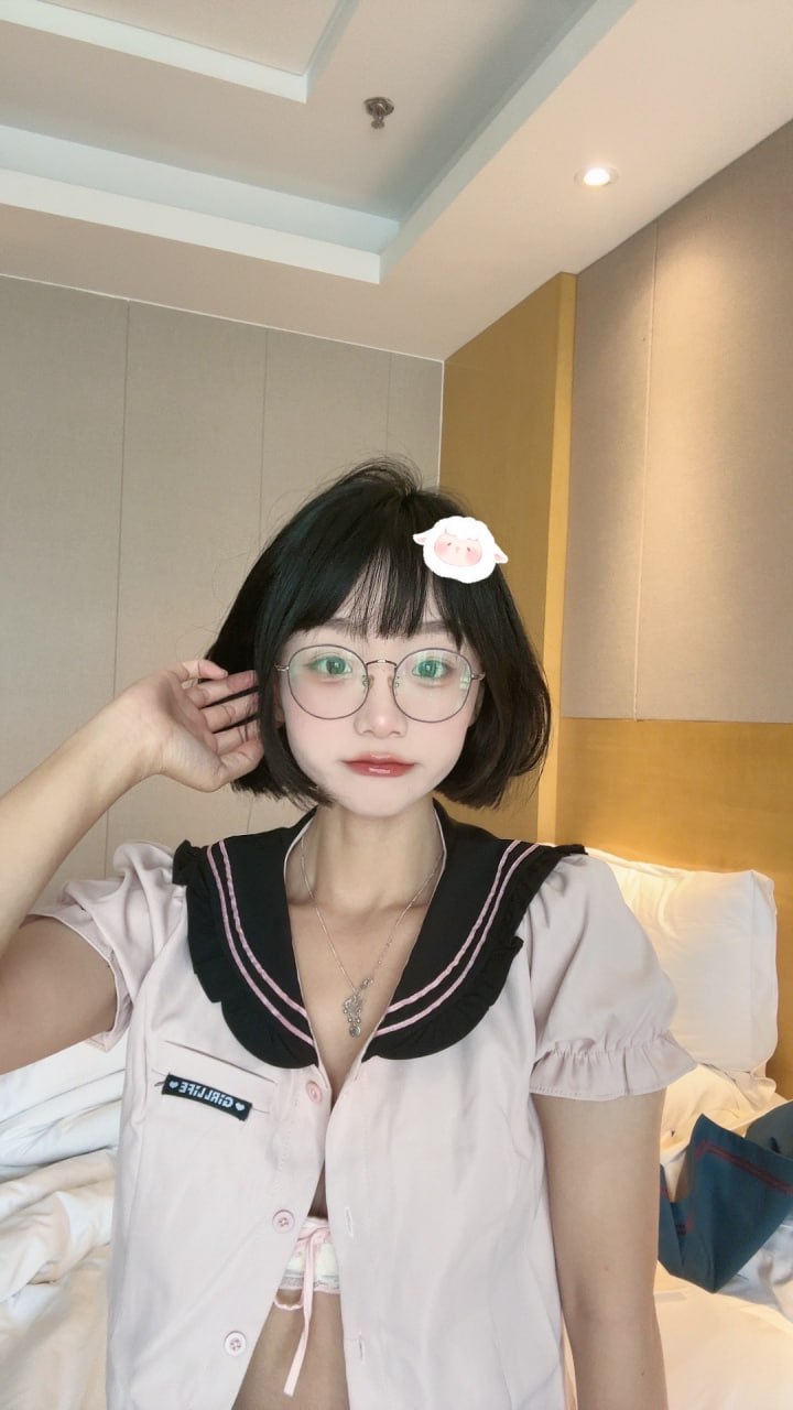 抖音61W粉 #王胜利 微密圈No.009期 Jk[16P 17M] - 写真摄影作品第20张照片，photo 136692