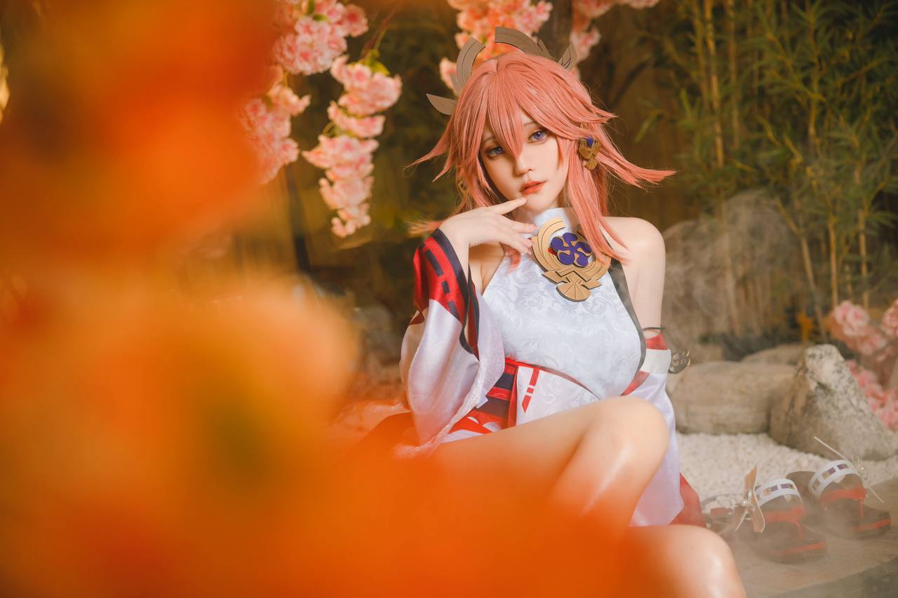 #樱岛嗷 樱岛嗷 – 碧蓝航线 恶毒懒懒的白兔 [19P 145Mb] 标签🏷️#Cosplay #写 - 写真摄影作品第18张照片，photo 28420