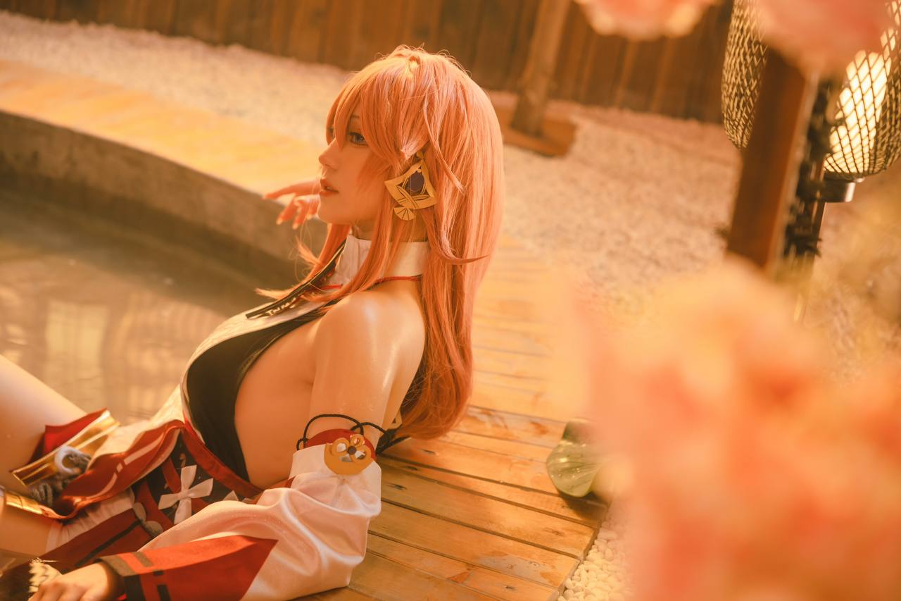 #樱岛嗷 樱岛嗷 – 碧蓝航线 恶毒懒懒的白兔 [19P 145Mb] 标签🏷️#Cosplay #写 - 写真摄影作品第16张照片，photo 28423
