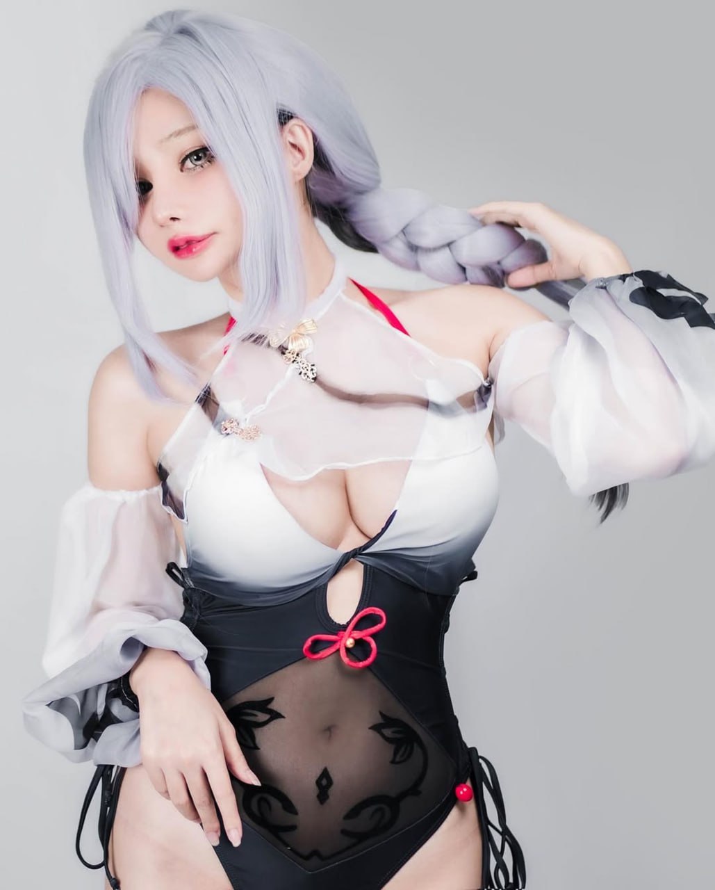 #Kyokoyaki   火影忍者 晓 标签🏷#美胸 #巨乳 #渔网袜 - 写真摄影作品第14张照片，photo 43989