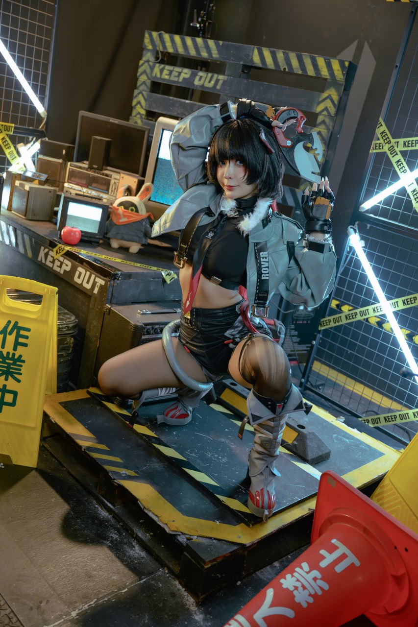 #Umeko J   绝区零 简 标签🏷#御姐 #巨乳 #Cosplay - 写真摄影作品第121张照片，photo 43670