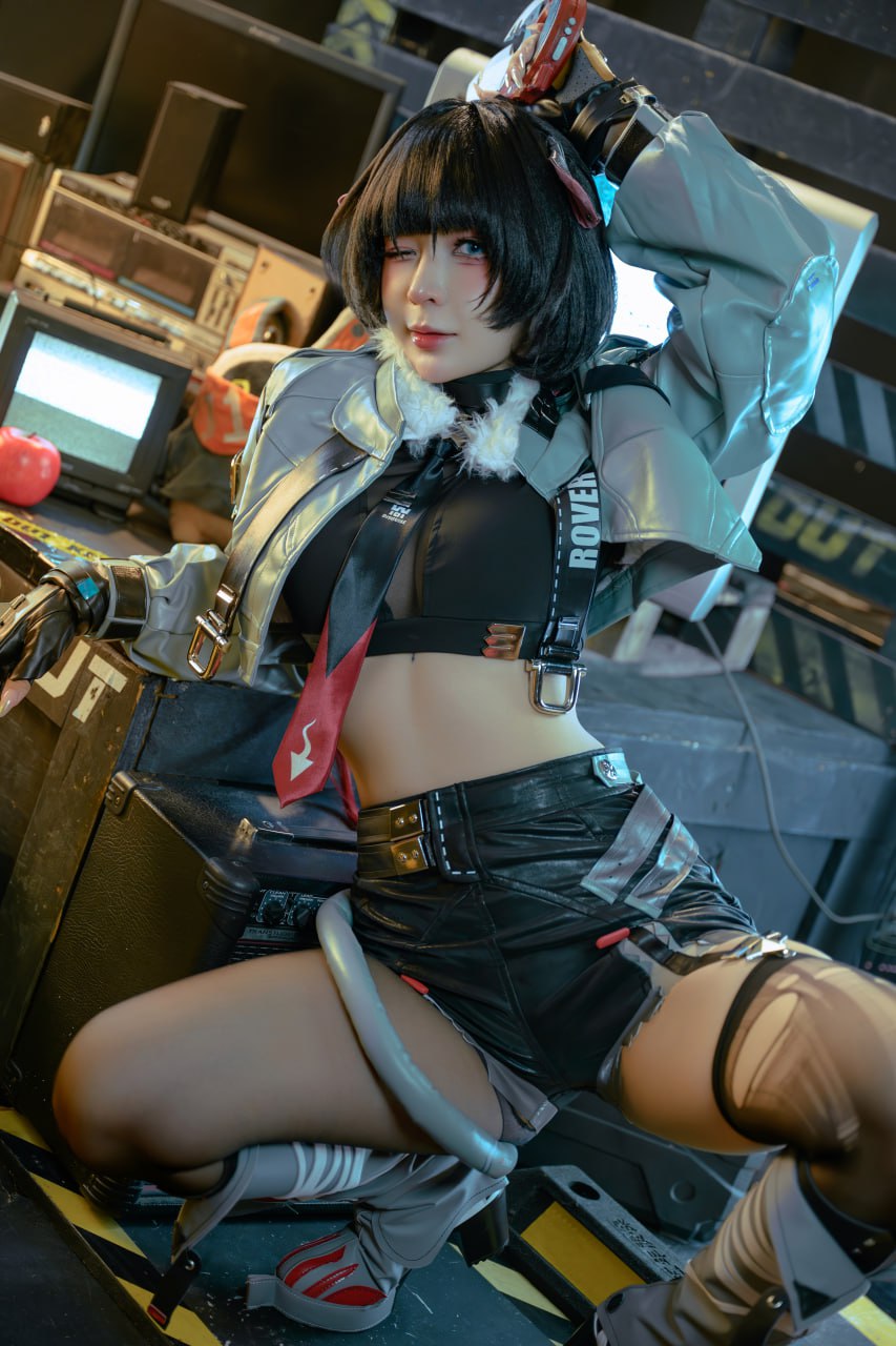 #Umeko J   绝区零 简 标签🏷#御姐 #巨乳 #Cosplay - 写真摄影作品第119张照片，photo 43672
