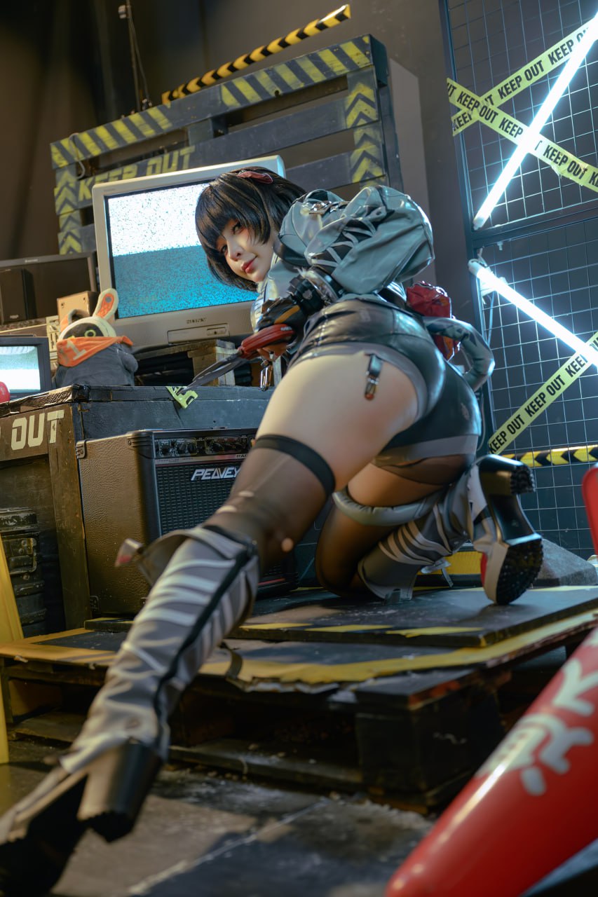 #Umeko J   绝区零 简 标签🏷#御姐 #巨乳 #Cosplay - 写真摄影作品第117张照片，photo 43675