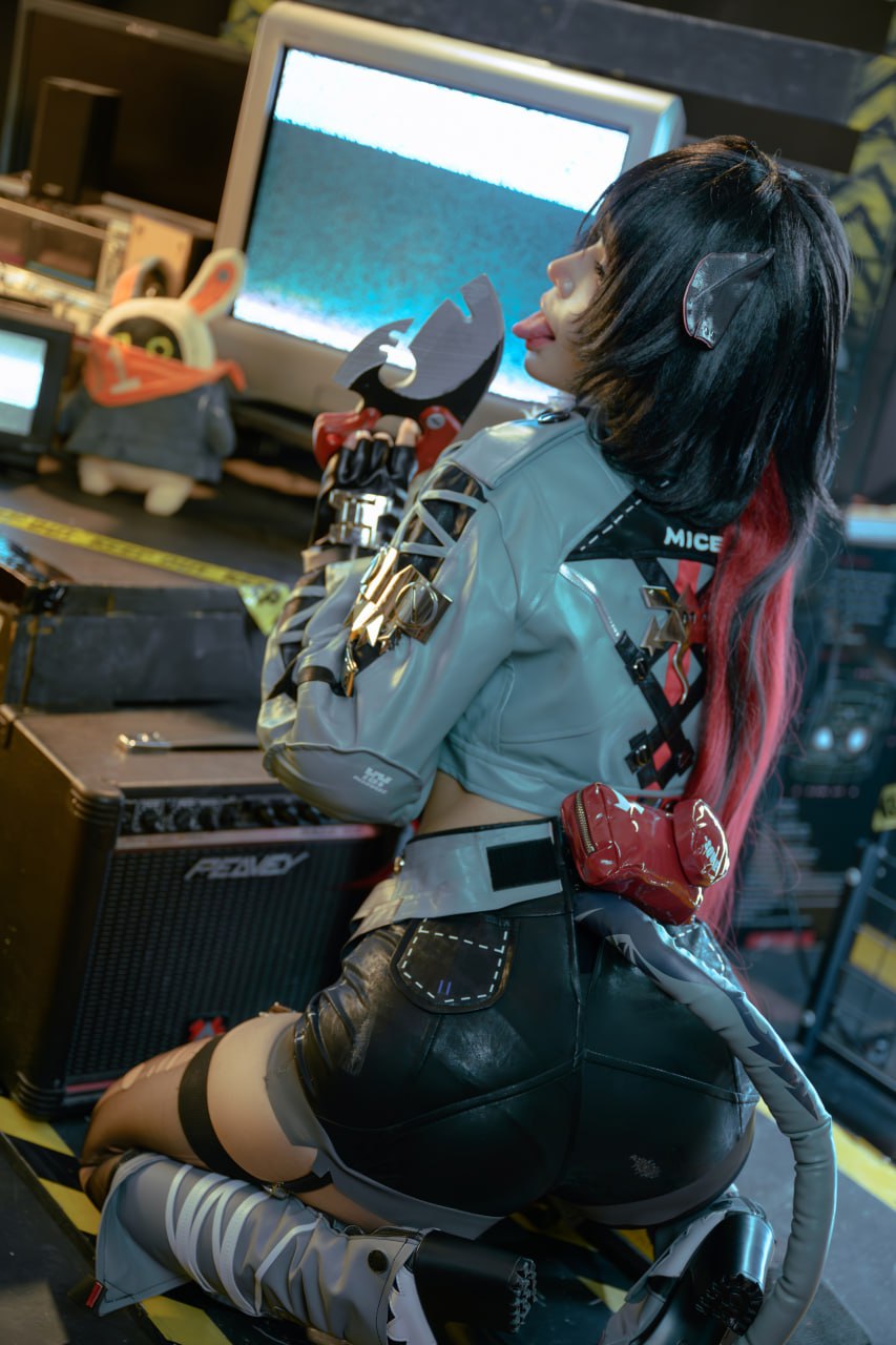 #Umeko J   绝区零 简 标签🏷#御姐 #巨乳 #Cosplay - 写真摄影作品第116张照片，photo 43676