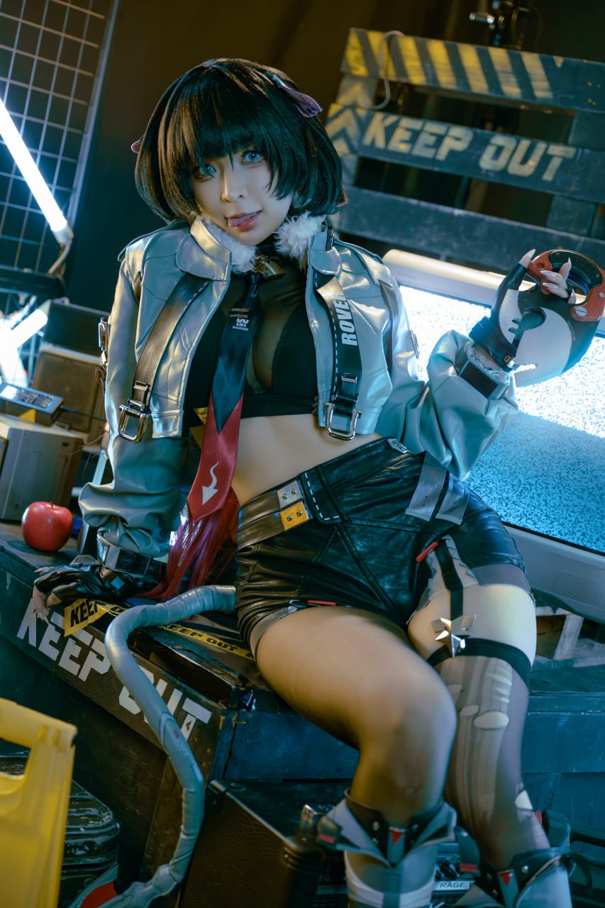 #Umeko J   绝区零 简 标签🏷#御姐 #巨乳 #Cosplay - 写真摄影作品第115张照片，photo 43677