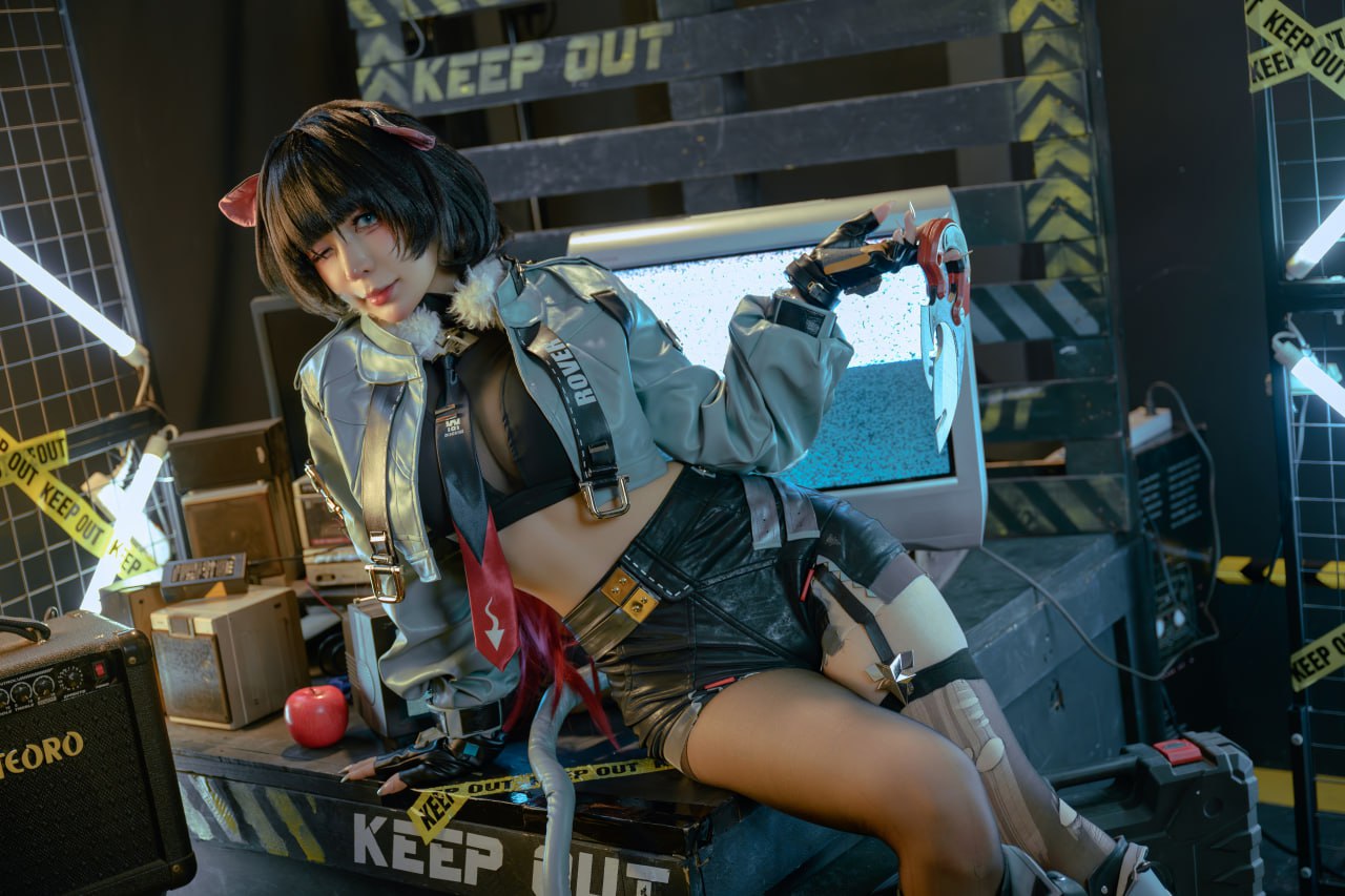 #Umeko J   绝区零 简 标签🏷#御姐 #巨乳 #Cosplay - 写真摄影作品第113张照片，photo 43679