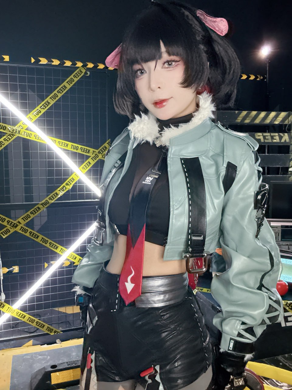 #Umeko J   绝区零 简 标签🏷#御姐 #巨乳 #Cosplay - 写真摄影作品第68张照片，photo 43746