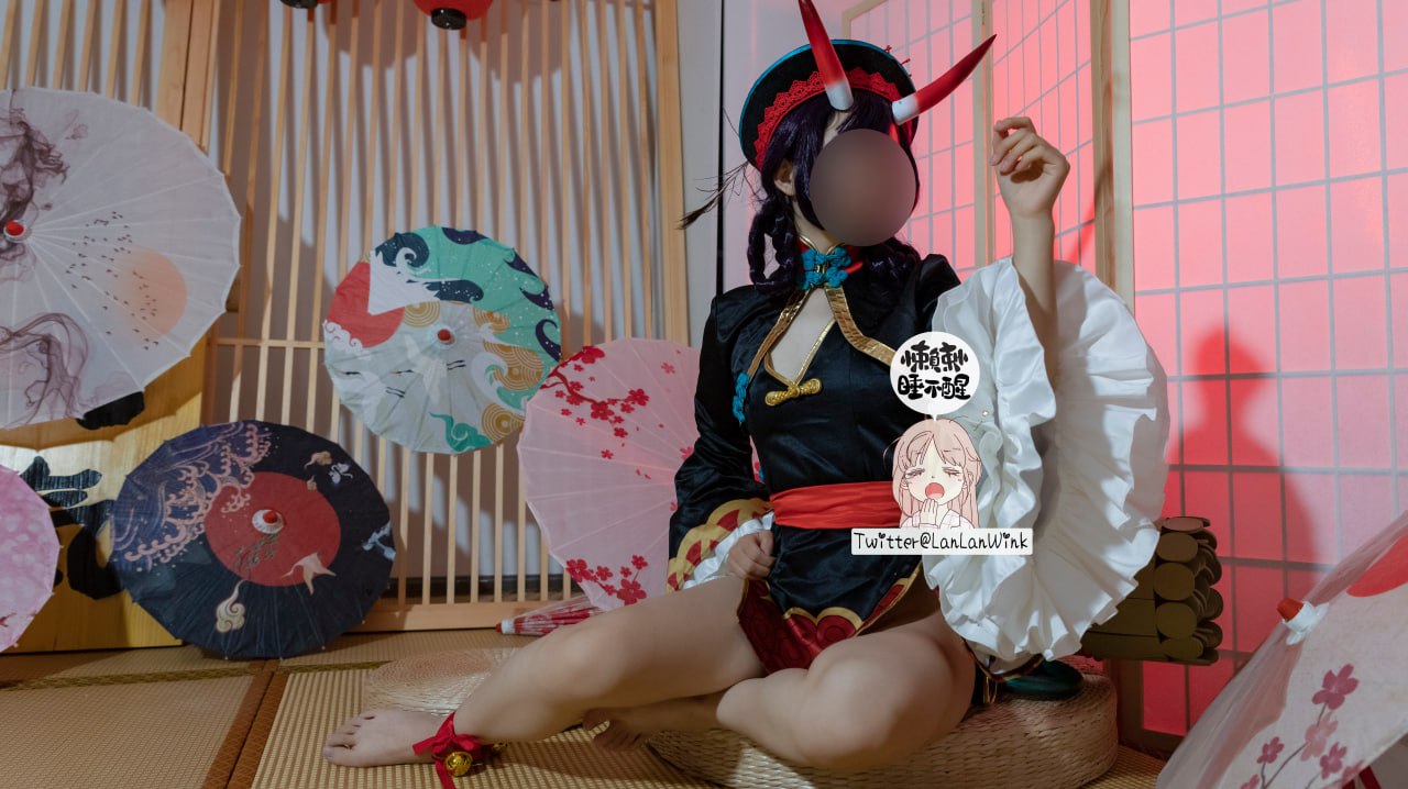 #懒懒睡不醒   Fategrand Order 酒吞童子 标签🏷#贫乳 #白虎 #粉嫩 - 写真摄影作品第86张照片，photo 43514