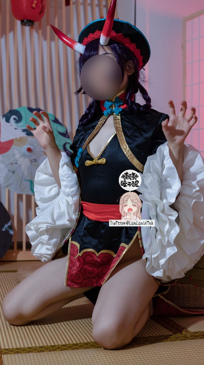 #懒懒睡不醒   Fategrand Order 酒吞童子 标签🏷#贫乳 #白虎 #粉嫩 - 写真摄影作品第84张照片，photo 43516