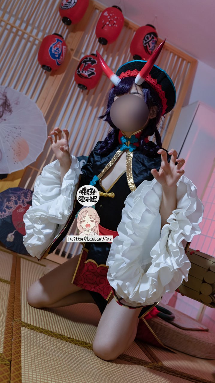#懒懒睡不醒   Fategrand Order 酒吞童子 标签🏷#贫乳 #白虎 #粉嫩 - 写真摄影作品第85张照片，photo 43517