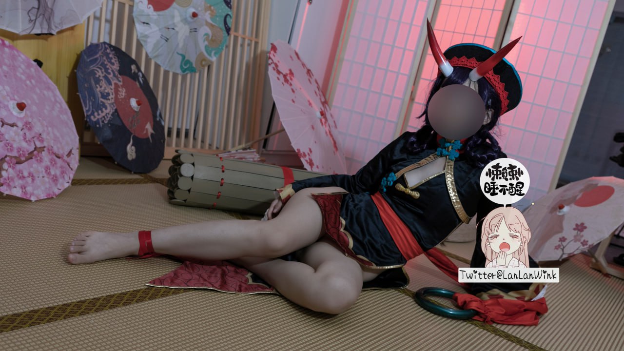 #懒懒睡不醒   Fategrand Order 酒吞童子 标签🏷#贫乳 #白虎 #粉嫩 - 写真摄影作品第79张照片，photo 43521