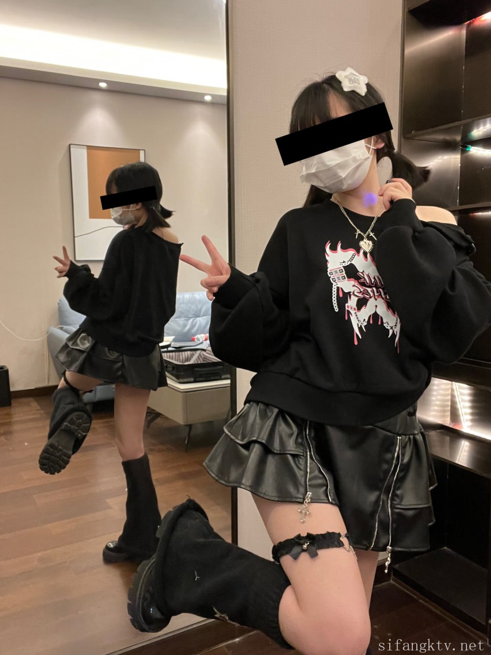 #猫屋少女   甜酷少女 标签🏷#萝莉 #白虎 #福利姬 - 写真摄影作品第48张照片，photo 44161