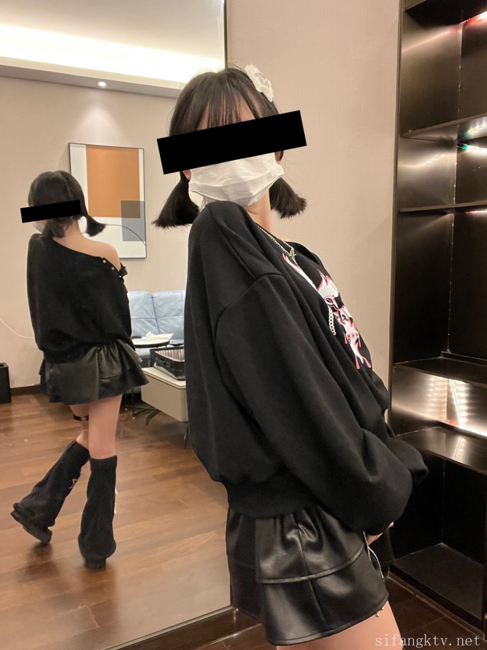 #猫屋少女   甜酷少女 标签🏷#萝莉 #白虎 #福利姬 - 写真摄影作品第47张照片，photo 44163
