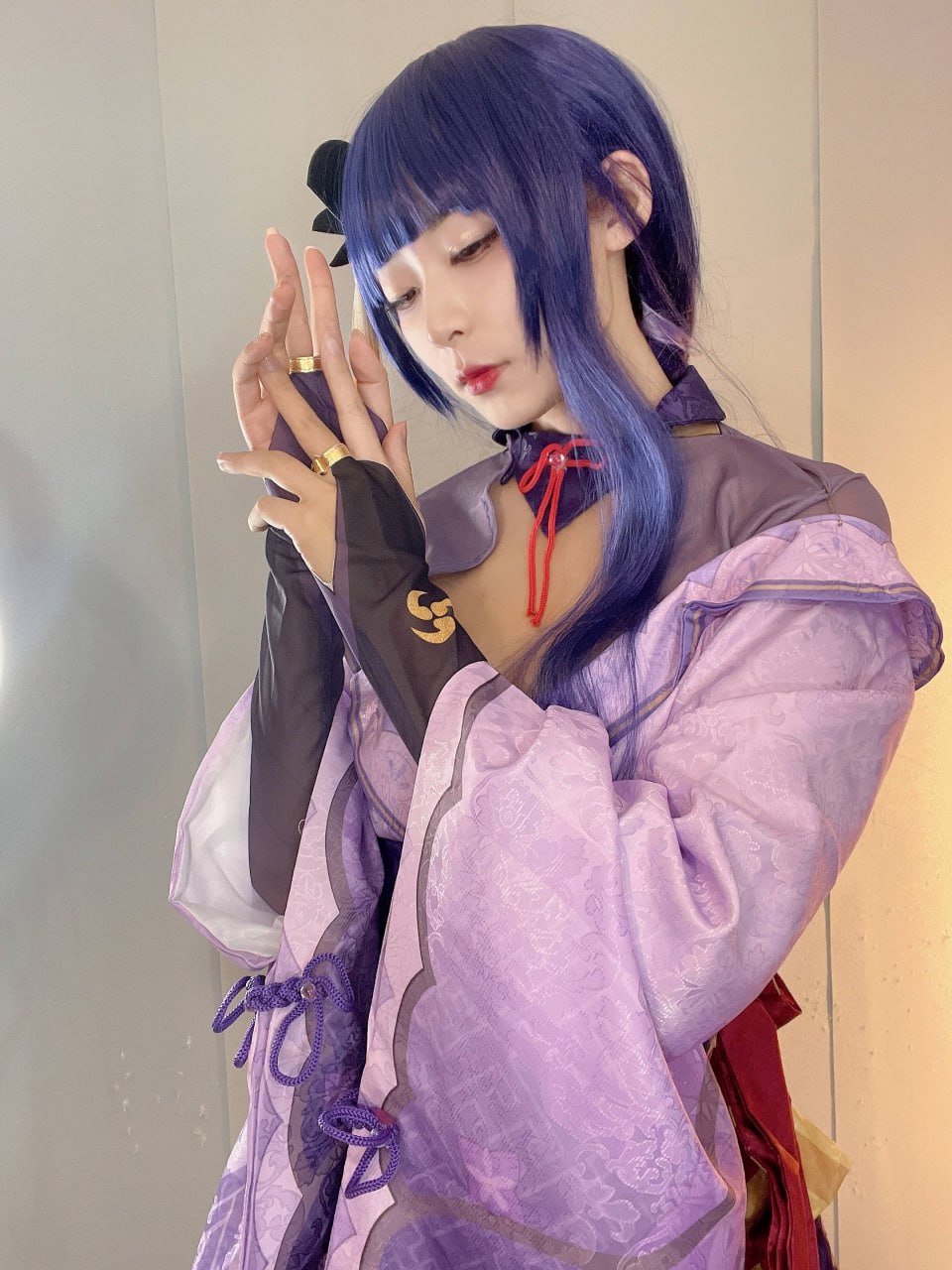 抖音14W粉 #羊小雪 微密圈No.28期 雷电将军【16P+4V】 - 写真摄影作品第2张照片，photo 30948