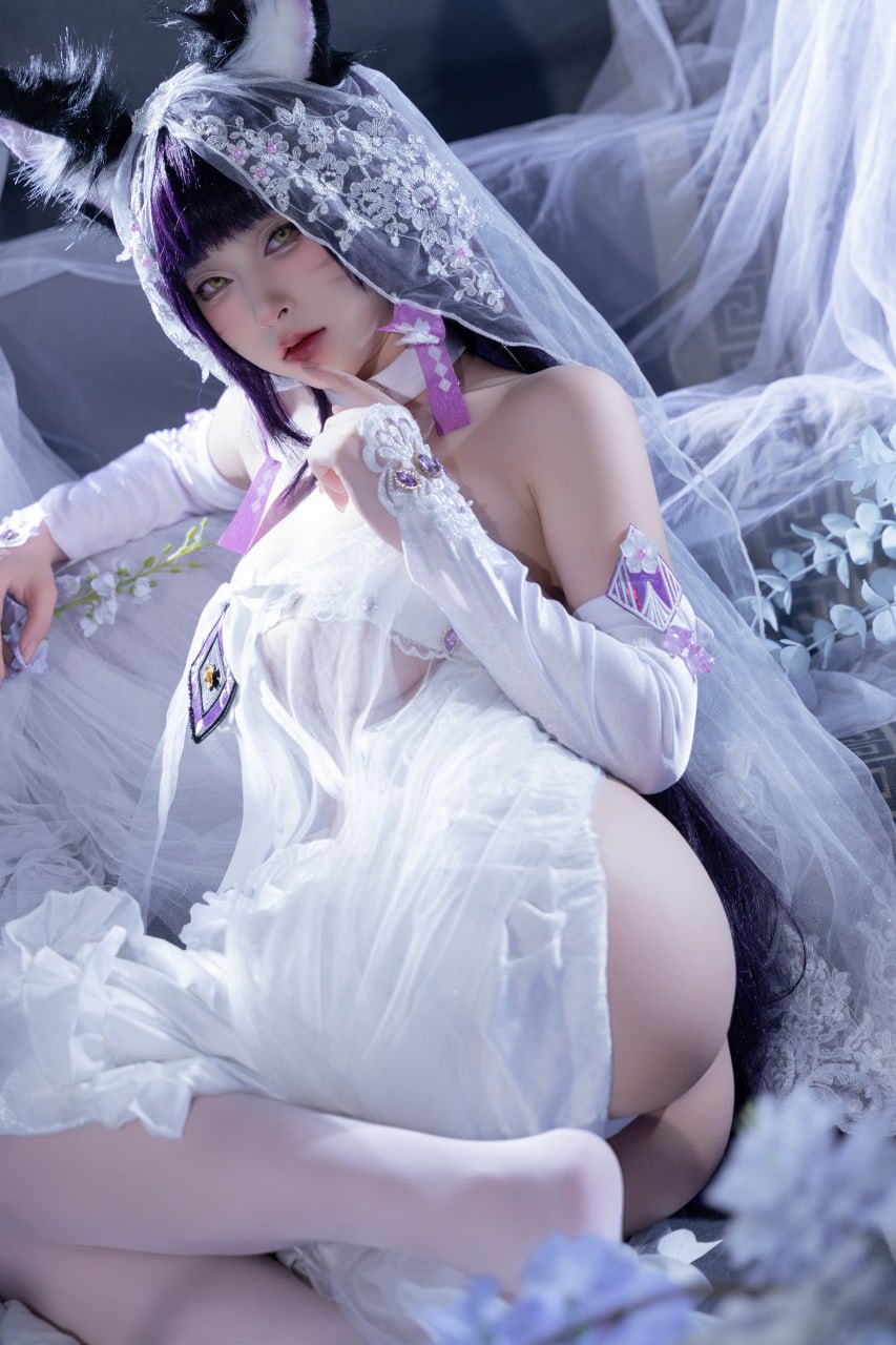 #清水由乃 碧蓝航线 武藏 紫藤花【写真+花絮】 合集[77套][79.35Gb]（包含36个 - 写真摄影作品第3张照片，photo 39346
