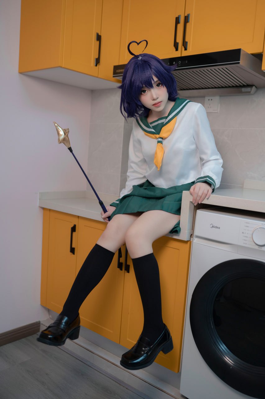 #Bangni邦尼   梦想成为魔法少女 柊舞缇娜 标签🏷 #白虎 #嫩穴 #Cosplay - 写真摄影作品第89张照片，photo 44460
