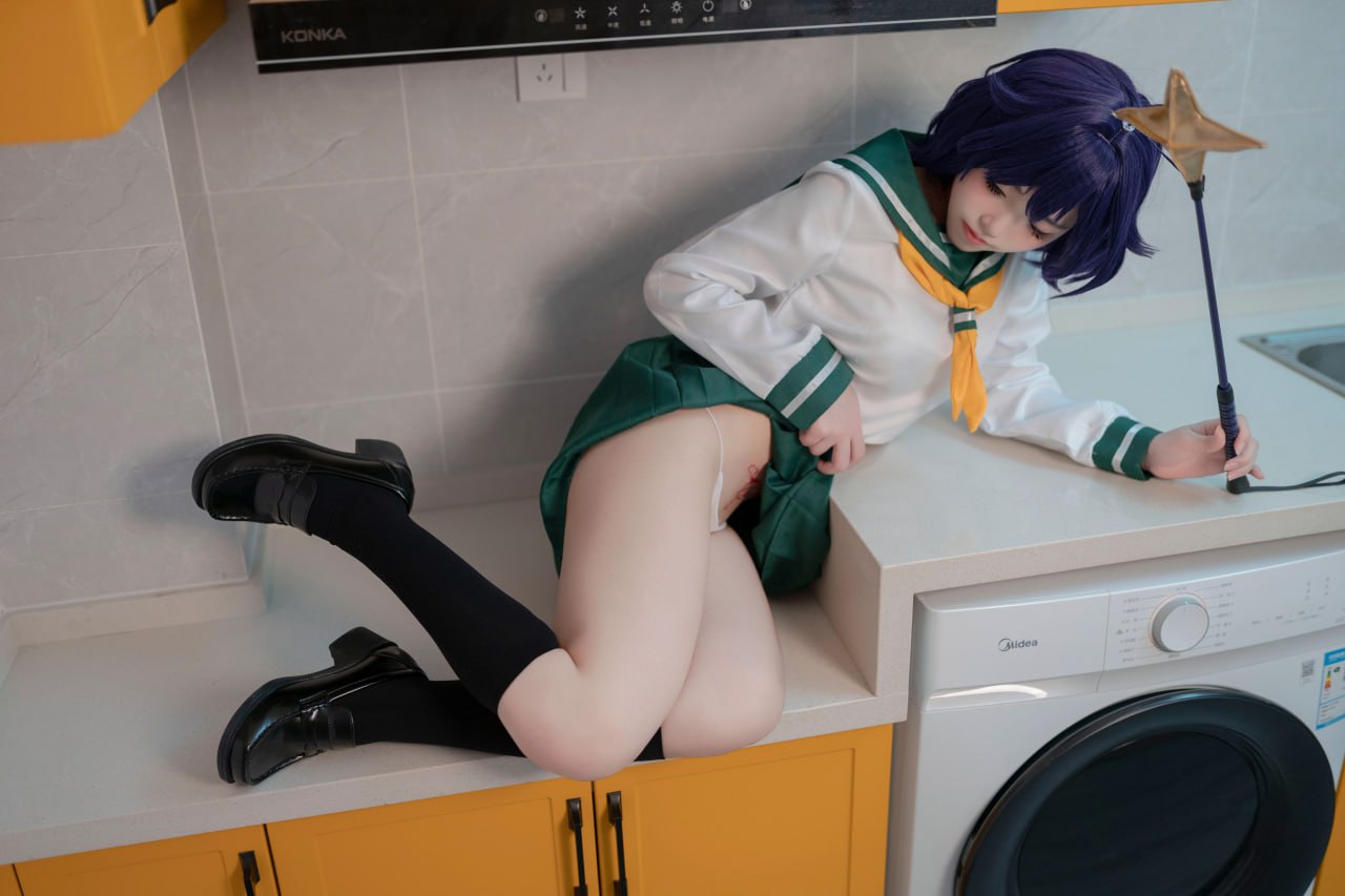 #Bangni邦尼   梦想成为魔法少女 柊舞缇娜 标签🏷 #白虎 #嫩穴 #Cosplay - 写真摄影作品第84张照片，photo 44466