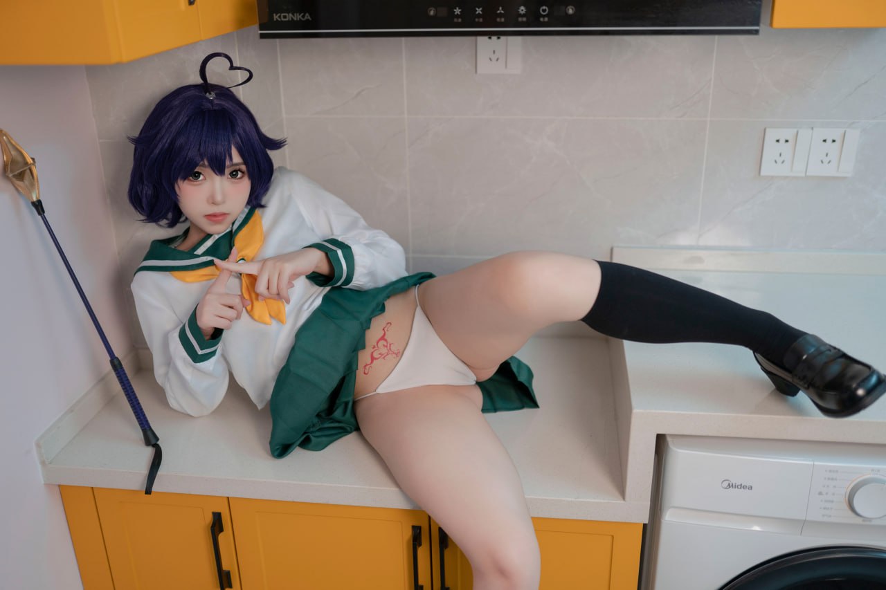 #Bangni邦尼   梦想成为魔法少女 柊舞缇娜 标签🏷 #白虎 #嫩穴 #Cosplay - 写真摄影作品第62张照片，photo 44486