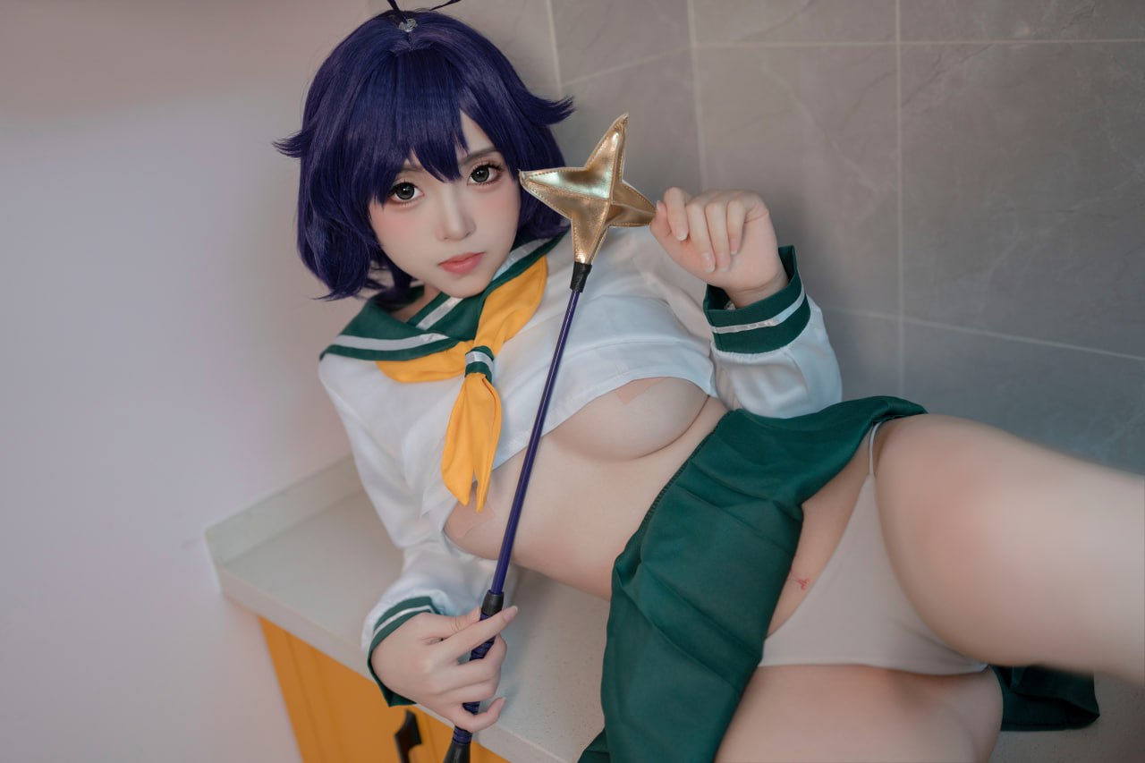 #Bangni邦尼   梦想成为魔法少女 柊舞缇娜 标签🏷 #白虎 #嫩穴 #Cosplay - 写真摄影作品第61张照片，photo 44488
