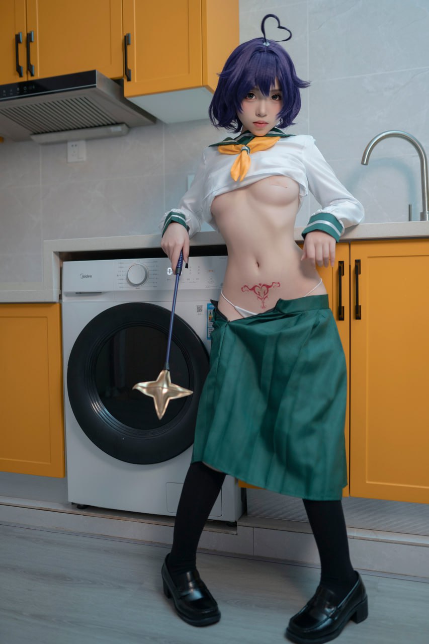 #Bangni邦尼   梦想成为魔法少女 柊舞缇娜 标签🏷 #白虎 #嫩穴 #Cosplay - 写真摄影作品第58张照片，photo 44491