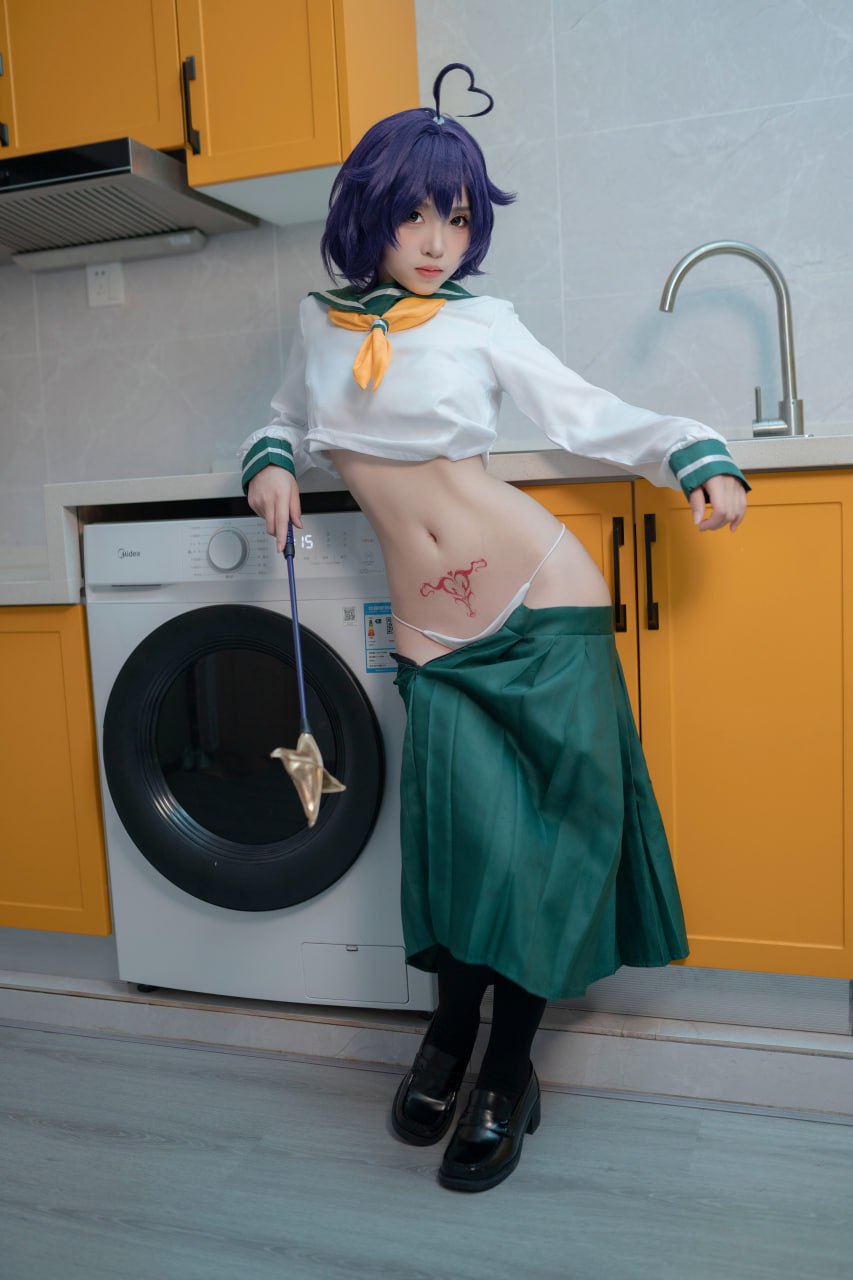 #Bangni邦尼   梦想成为魔法少女 柊舞缇娜 标签🏷 #白虎 #嫩穴 #Cosplay - 写真摄影作品第56张照片，photo 44492