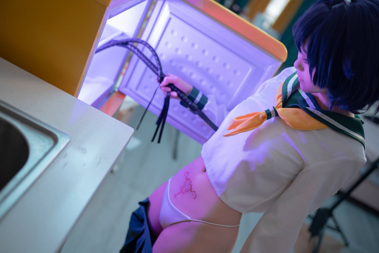 #Bangni邦尼   梦想成为魔法少女 柊舞缇娜 标签🏷 #白虎 #嫩穴 #Cosplay - 写真摄影作品第52张照片，photo 44496