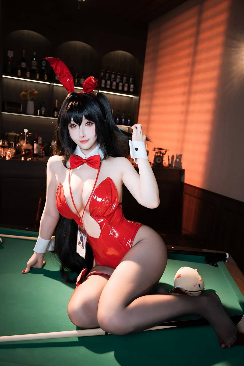 #Rioko凉凉子 #凉凉子 大凤桌球兔女郎 [49P,7V 462Mb] 标签🏷️#白虎 #巨乳 #蜜桃 - 写真摄影作品第59张照片，photo 28637