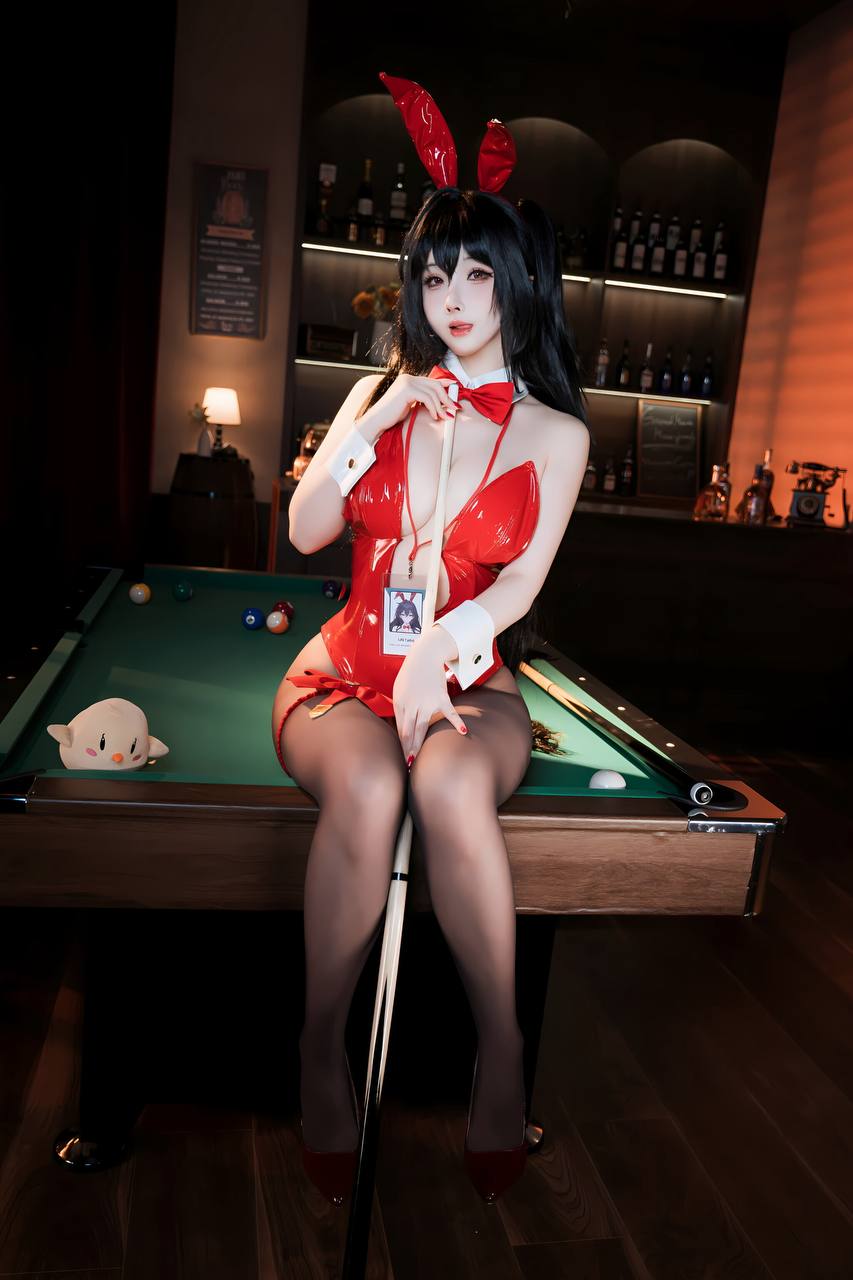 #Rioko凉凉子 #凉凉子 大凤桌球兔女郎 [49P,7V 462Mb] 标签🏷️#白虎 #巨乳 #蜜桃 - 写真摄影作品第28张照片，photo 28669
