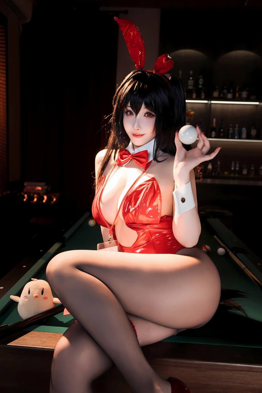 #Rioko凉凉子 #凉凉子 大凤桌球兔女郎 [49P,7V 462Mb] 标签🏷️#白虎 #巨乳 #蜜桃 - 写真摄影作品第22张照片，photo 28671