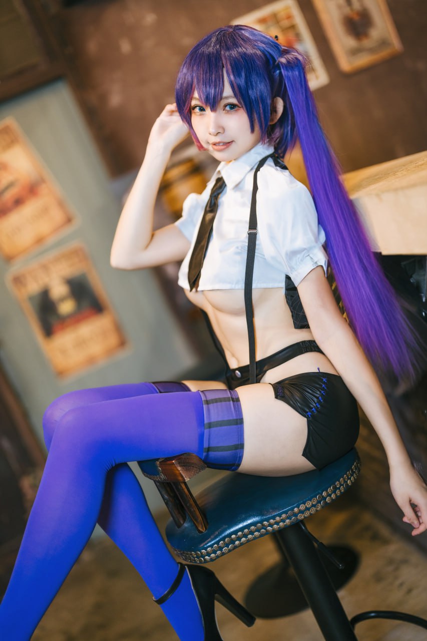 #慕慕Momo   The Little Devil Motaro 标签🏷 #巨乳 #美臀 #福利姬 - 写真摄影作品第45张照片，photo 45150