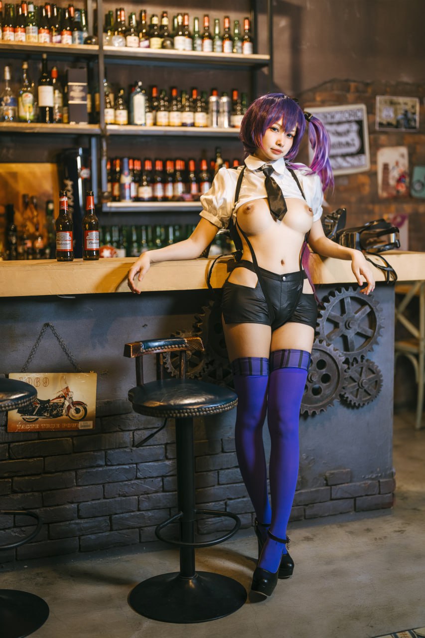 #慕慕Momo   The Little Devil Motaro 标签🏷 #巨乳 #美臀 #福利姬 - 写真摄影作品第44张照片，photo 45151