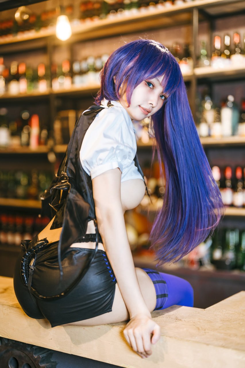 #慕慕Momo   The Little Devil Motaro 标签🏷 #巨乳 #美臀 #福利姬 - 写真摄影作品第37张照片，photo 45158