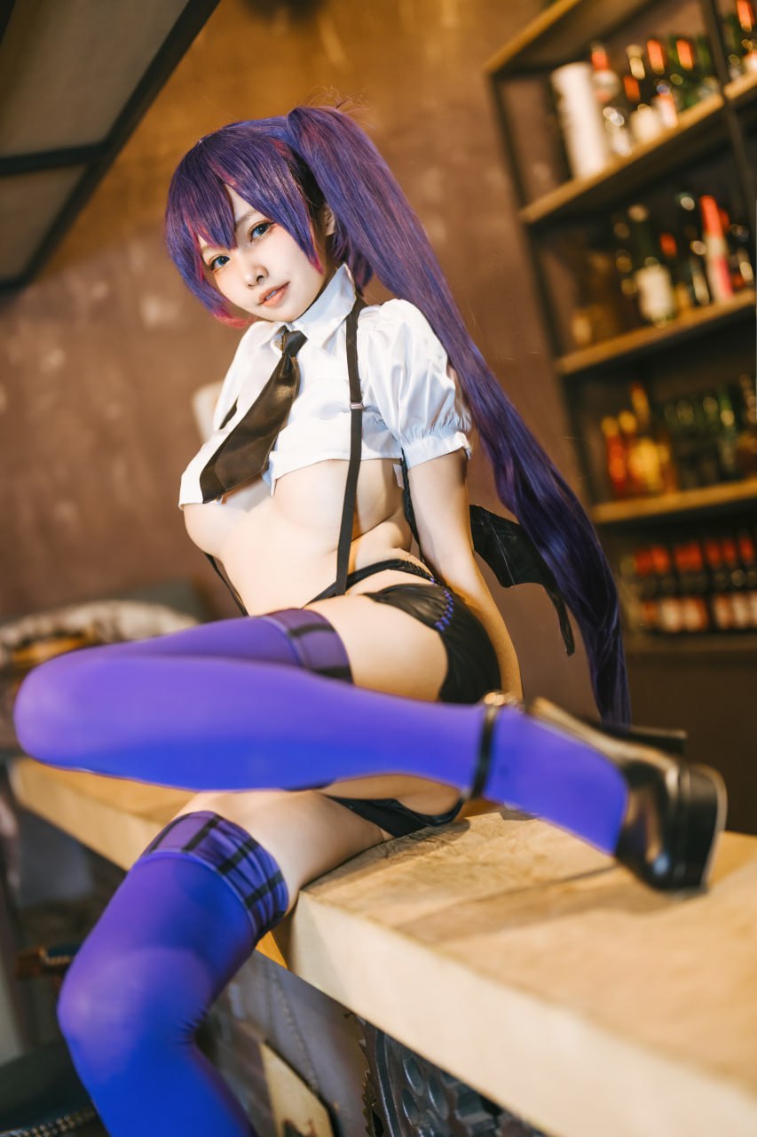 #慕慕Momo   The Little Devil Motaro 标签🏷 #巨乳 #美臀 #福利姬 - 写真摄影作品第29张照片，photo 45165
