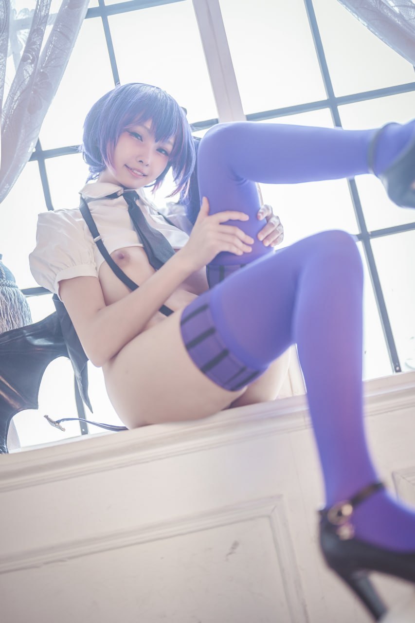 #慕慕Momo   The Little Devil Motaro 标签🏷 #巨乳 #美臀 #福利姬 - 写真摄影作品第18张照片，photo 45177