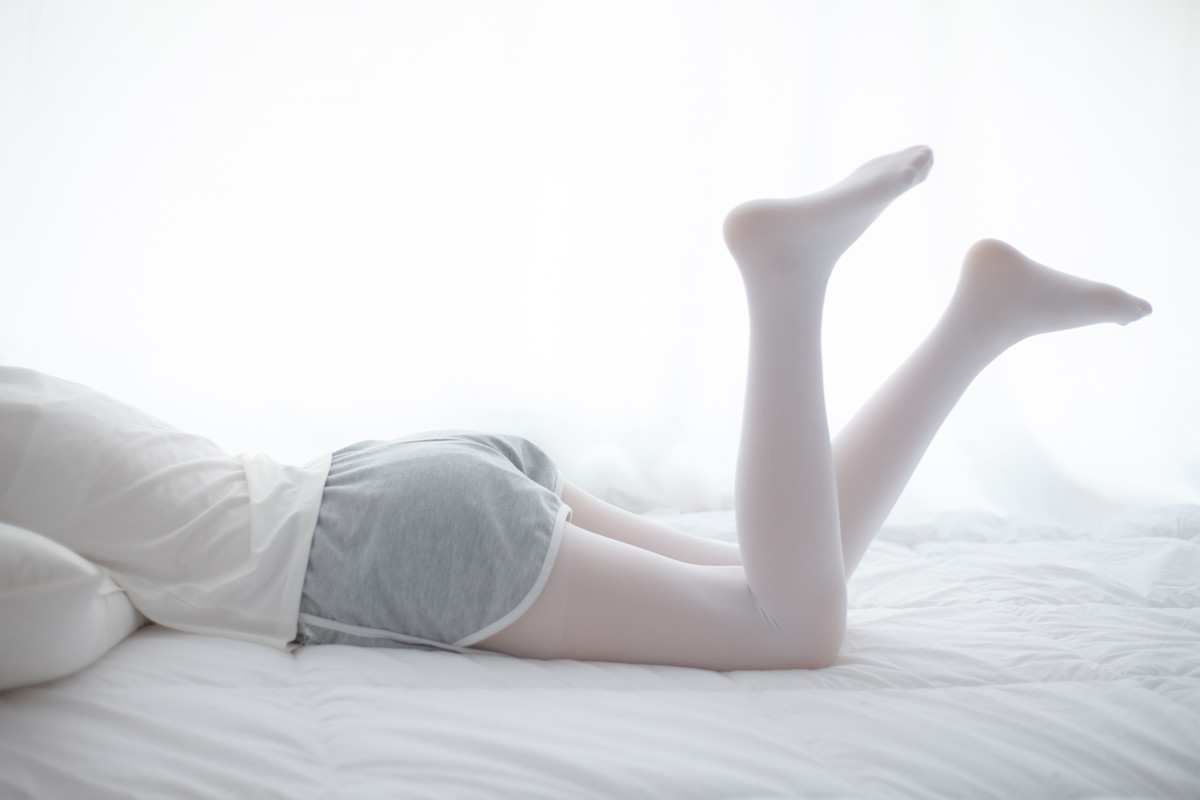 [少女秩序] vol.001 白丝休闲短裤 - 写真摄影作品第13张照片，P0019