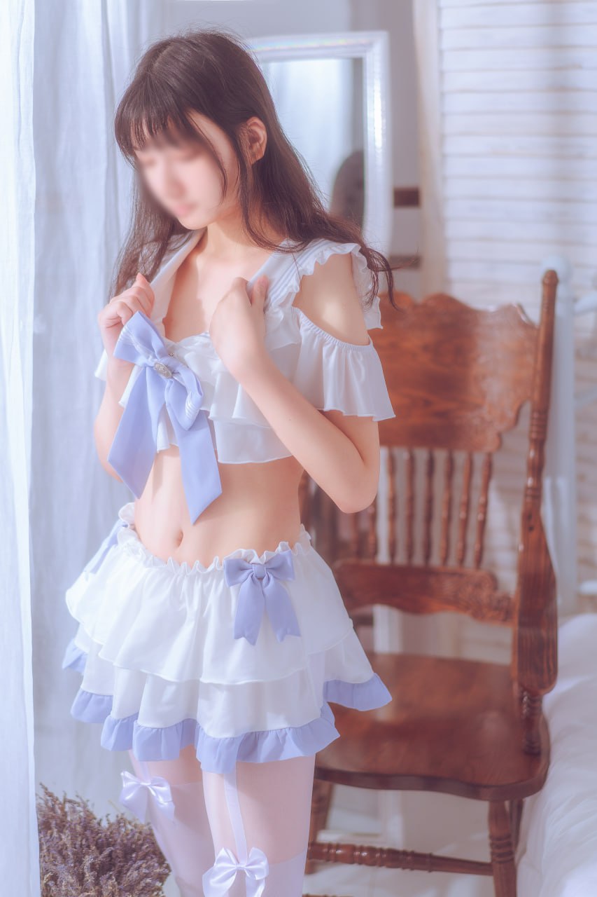 #杪夏Babydoll   爱丽丝梦游仙境 标签🏷 #白丝 #嫩穴 #写真 - 写真摄影作品第55张照片，photo 44626