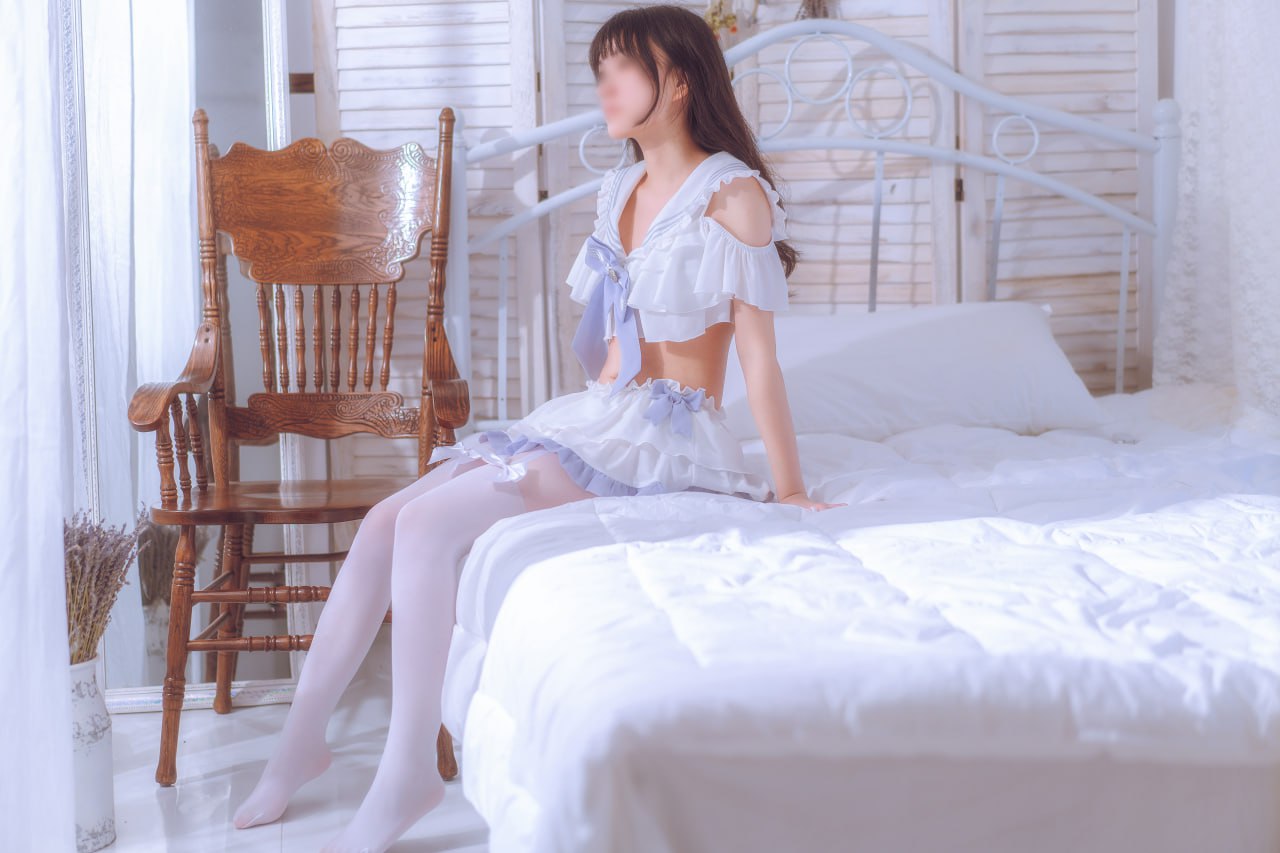 #杪夏Babydoll   爱丽丝梦游仙境 标签🏷 #白丝 #嫩穴 #写真 - 写真摄影作品第50张照片，photo 44627