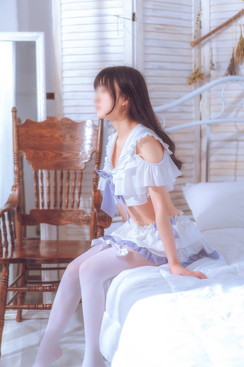 #杪夏Babydoll   爱丽丝梦游仙境 标签🏷 #白丝 #嫩穴 #写真 - 写真摄影作品第52张照片，photo 44628