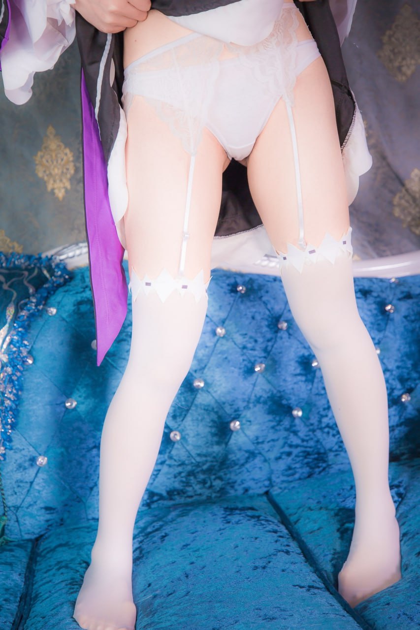 #杪夏Babydoll   爱丽丝梦游仙境 标签🏷 #白丝 #嫩穴 #写真 - 写真摄影作品第3张照片，photo 44677