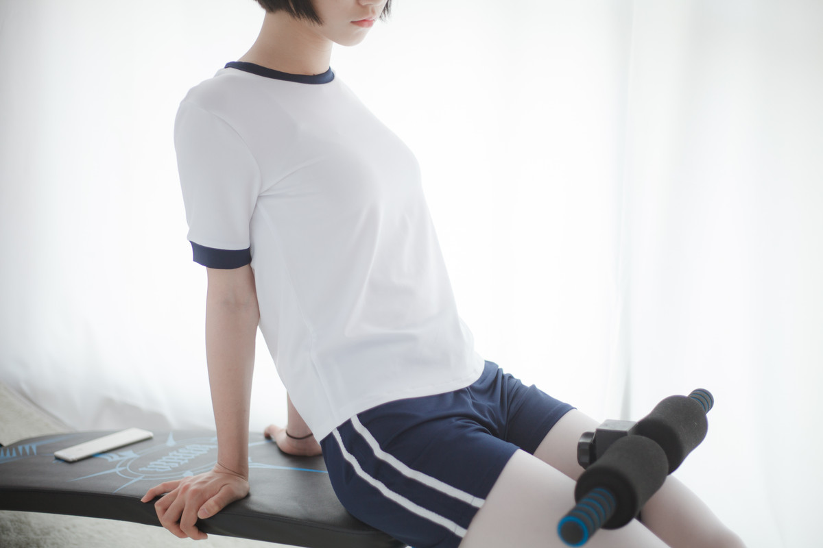 [少女秩序] vol.002 健身短发萌妹 - 写真摄影作品第3张照片，P0037