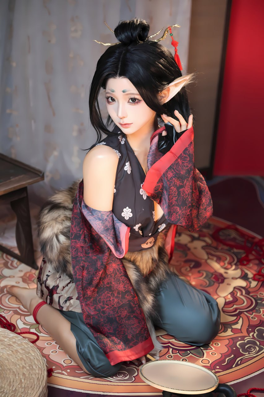 #蠢沫沫   黑神话 萍萍 [138P 966M] - 写真摄影作品第6张照片，photo 87274