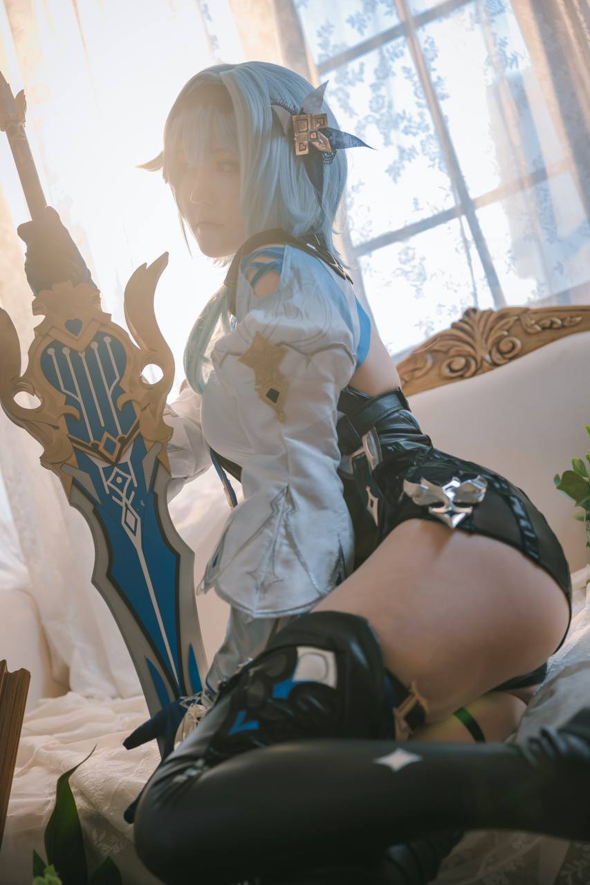 #蛋黄Mayo No.002 – 原神·优菈 [19P 83Mb] 标签🏷️#Cosplay #肉腿 #写真 - 写真摄影作品第24张照片，photo 29002
